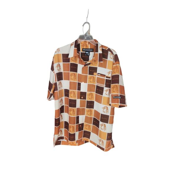 Vintage Y2K Snoop Dog Button Up men's XL - Picture 1 of 4